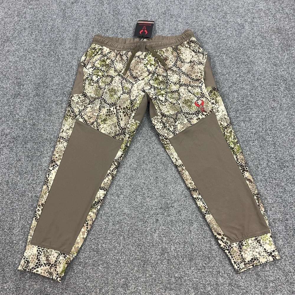 Badlands Rush Pants Mens XL Approach Camo Fleece Joggers Elastic Waist Hunting